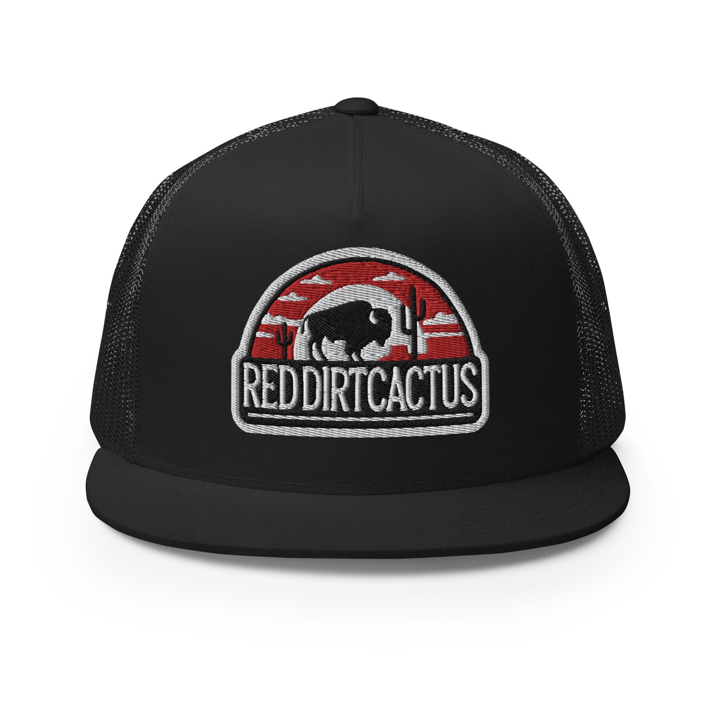 RedDirtCactus Western Buffalo Trucker Cap