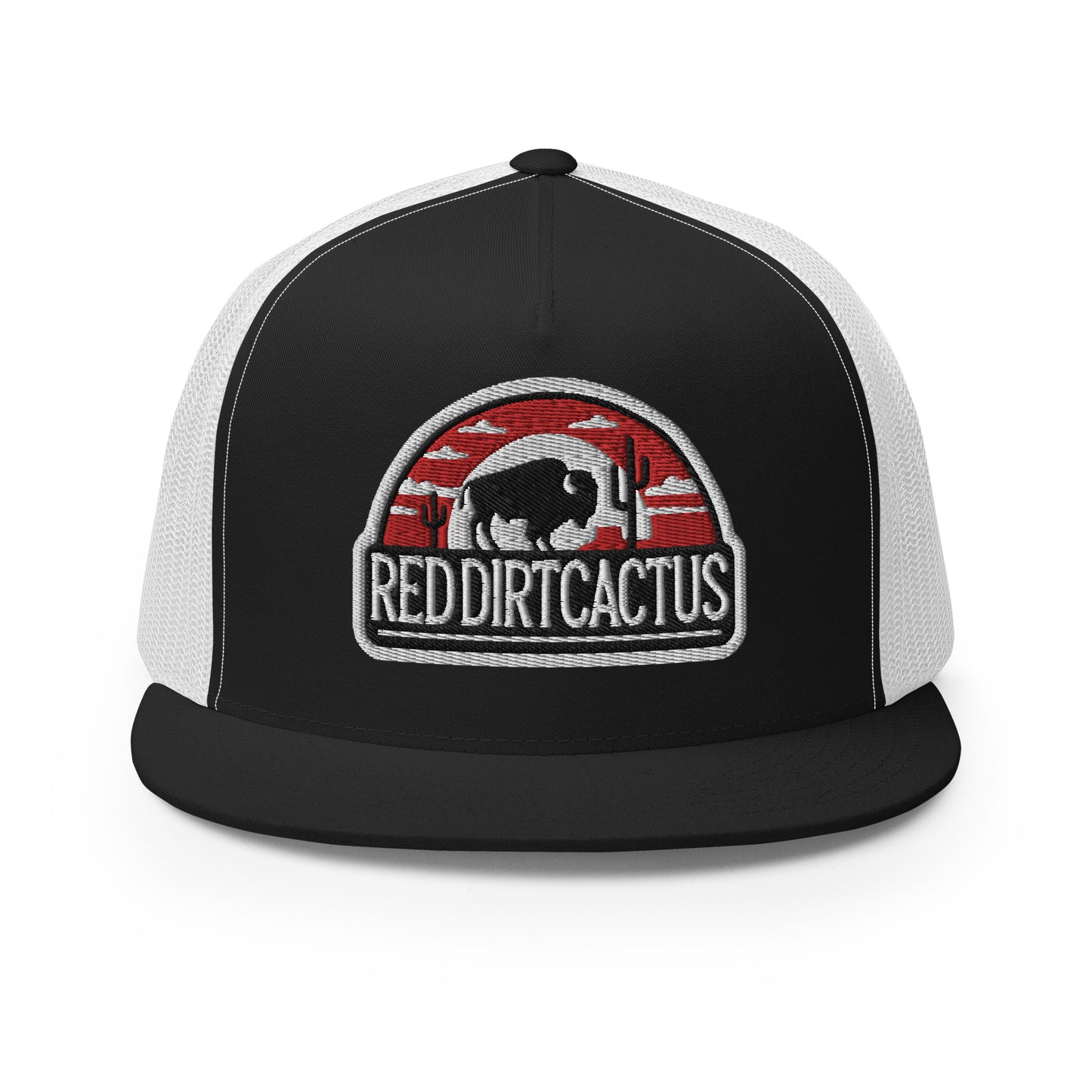 RedDirtCactus Western Buffalo Trucker Cap