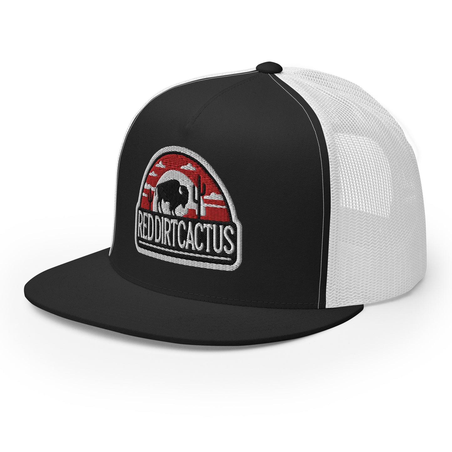 RedDirtCactus Western Buffalo Trucker Cap