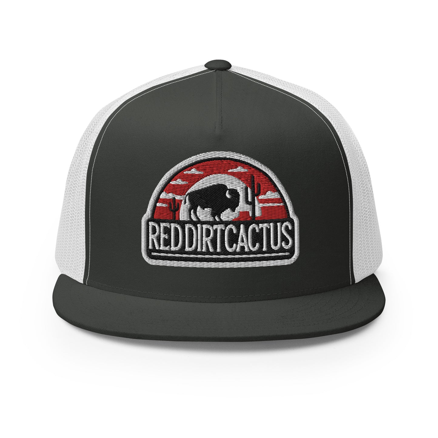 RedDirtCactus Western Buffalo Trucker Cap