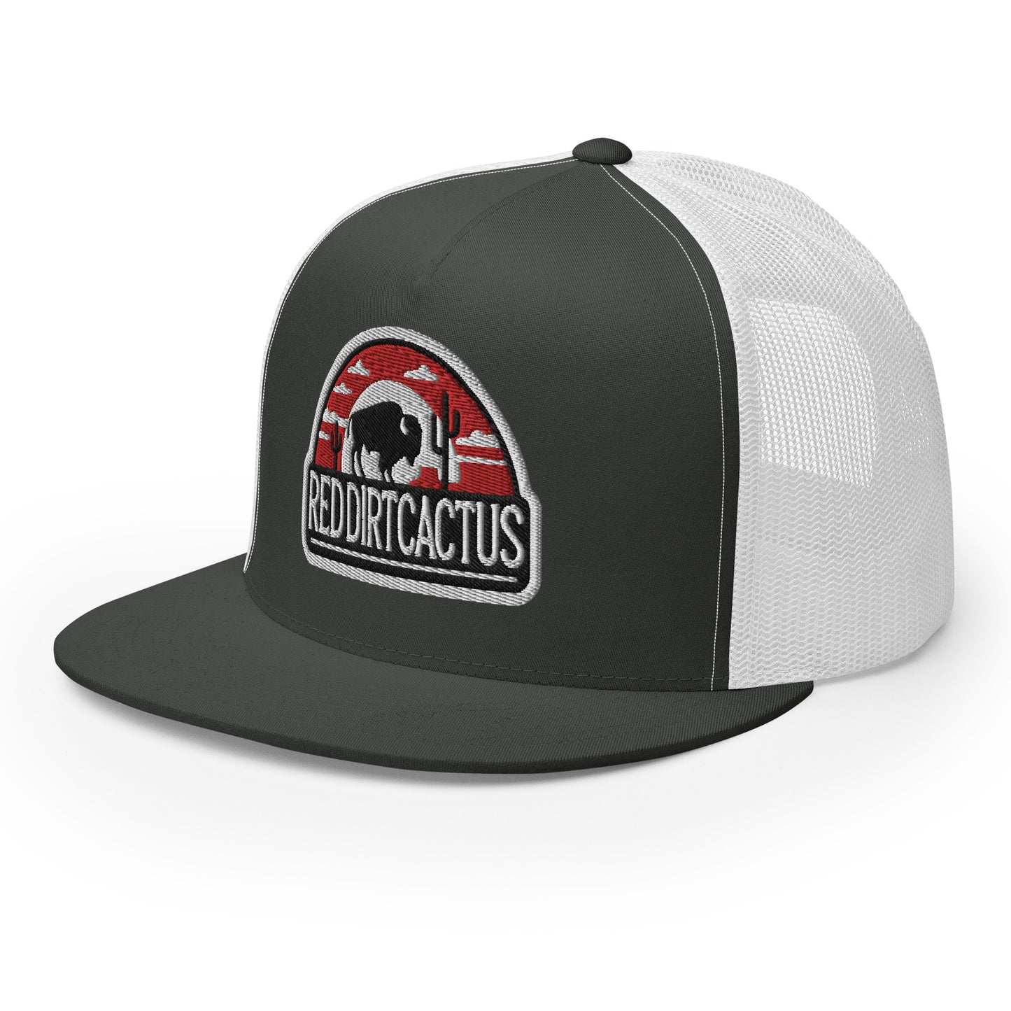 RedDirtCactus Western Buffalo Trucker Cap