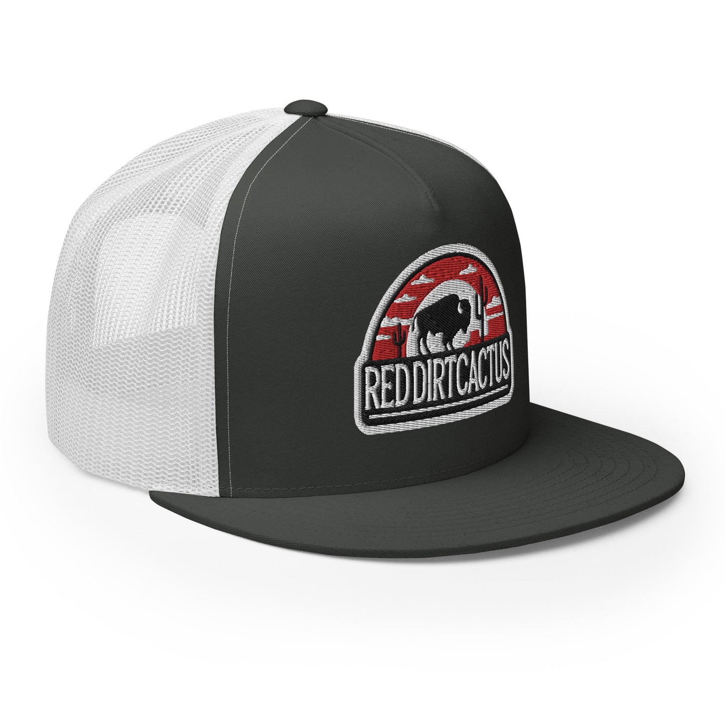 RedDirtCactus Western Buffalo Trucker Cap