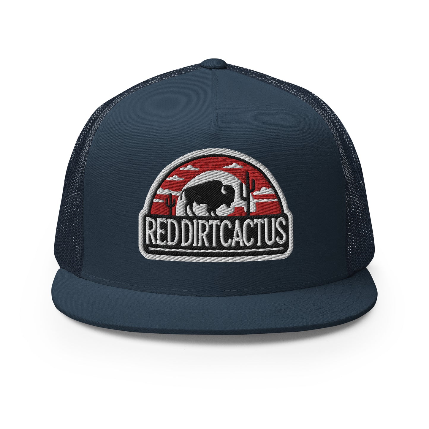 RedDirtCactus Western Buffalo Trucker Cap