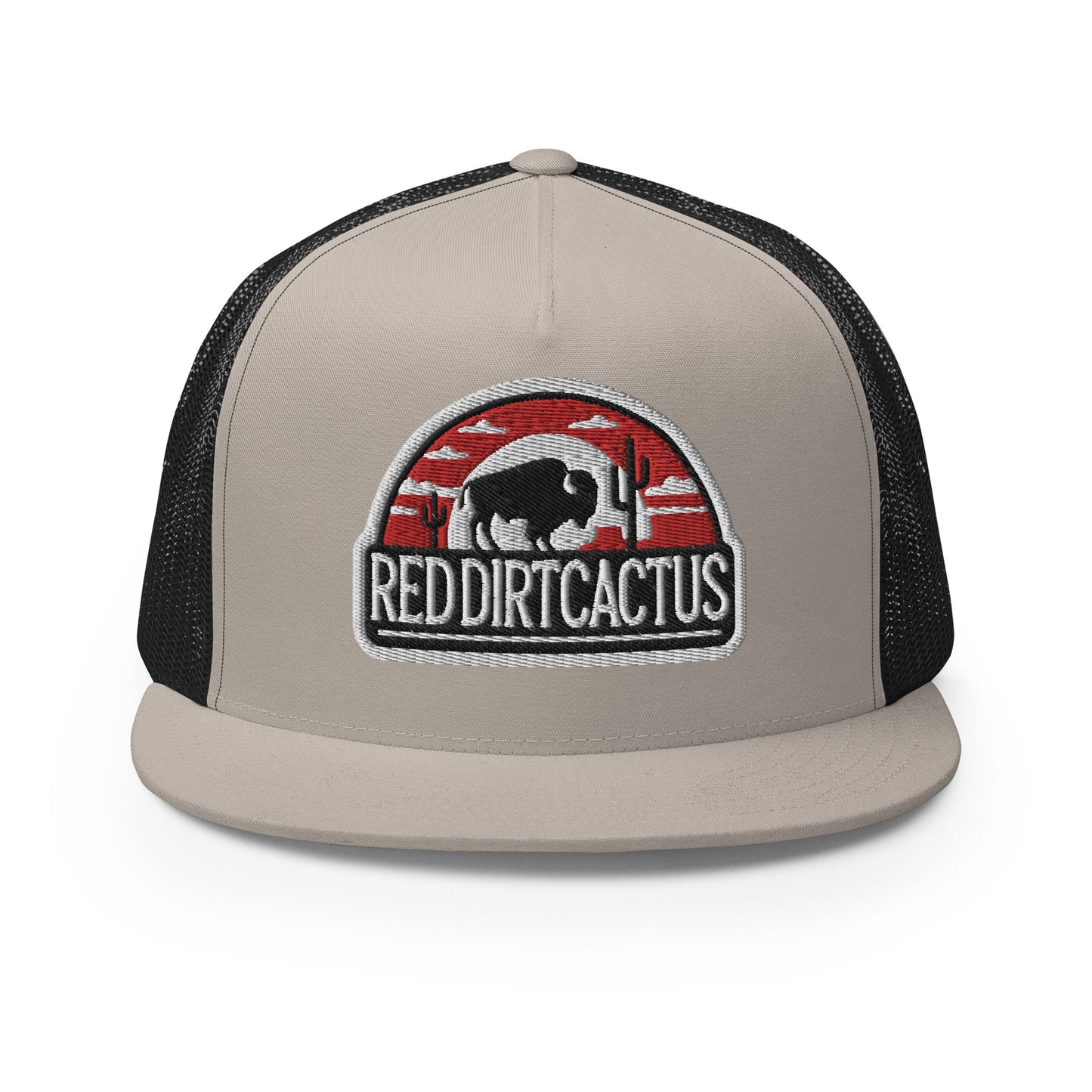 RedDirtCactus Western Buffalo Trucker Cap