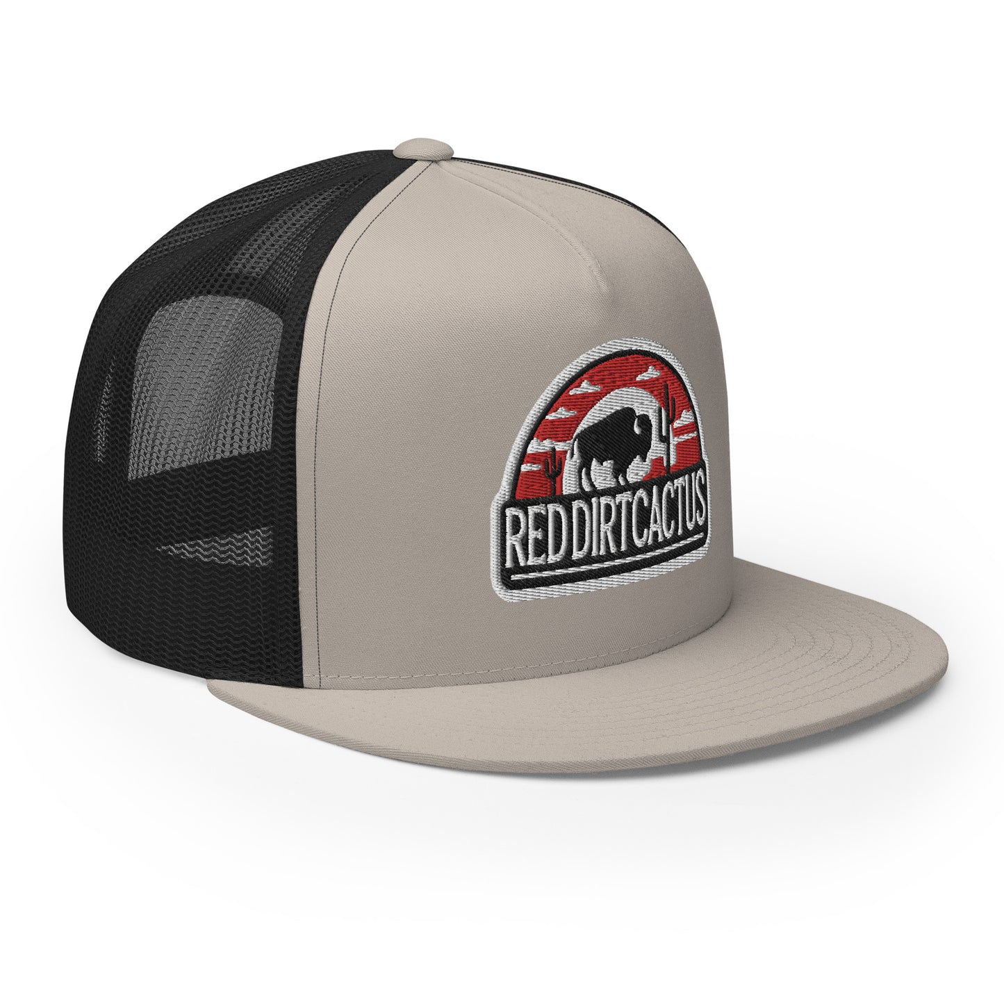 RedDirtCactus Western Buffalo Trucker Cap