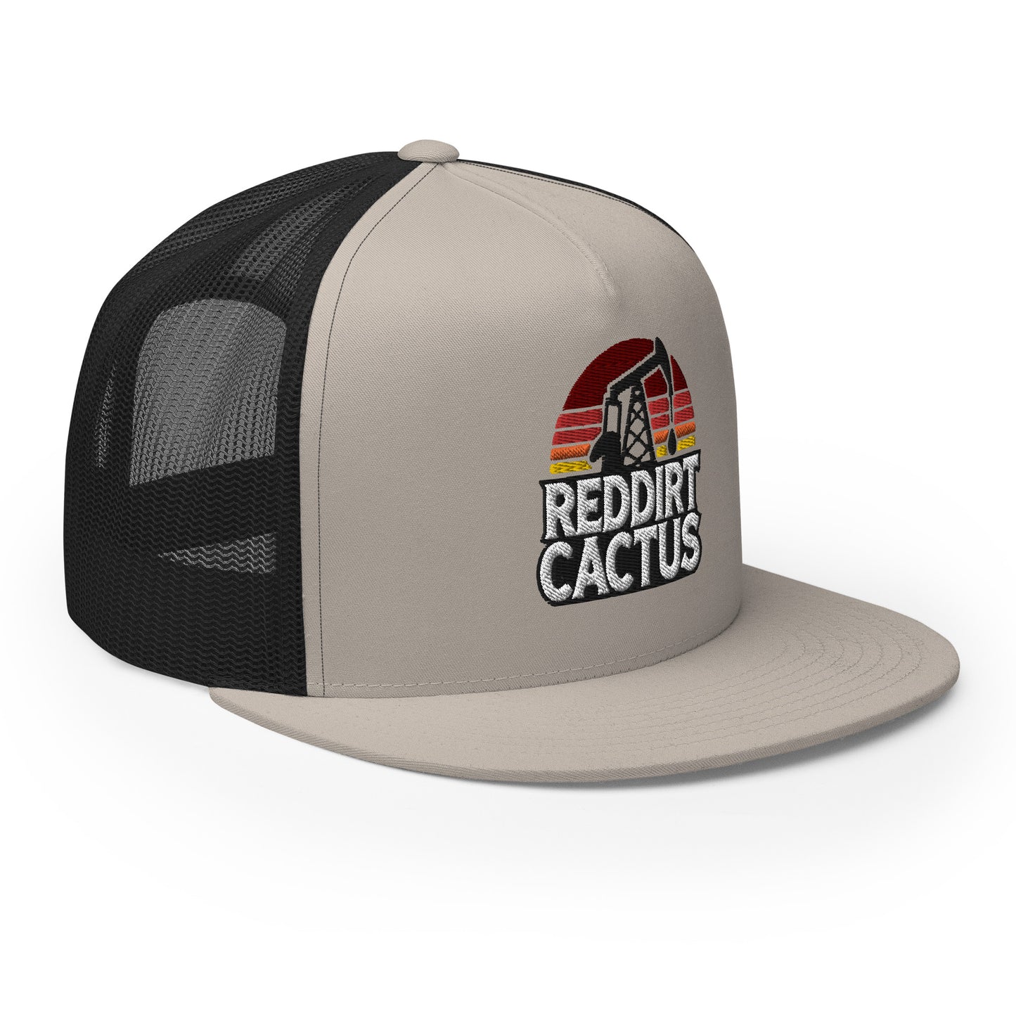 RedDirtCactus Pump Jack Trucker Cap