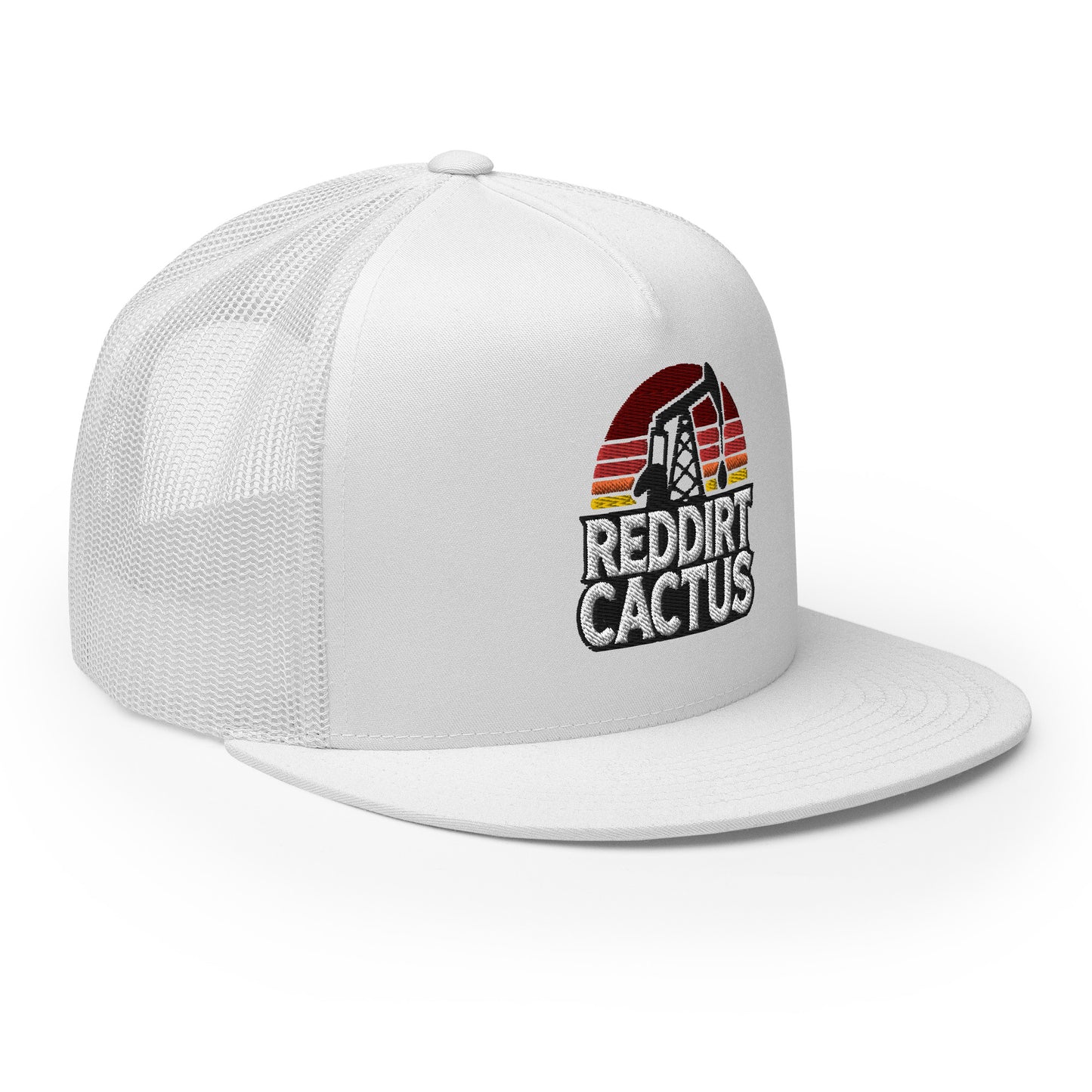 RedDirtCactus Pump Jack Trucker Cap