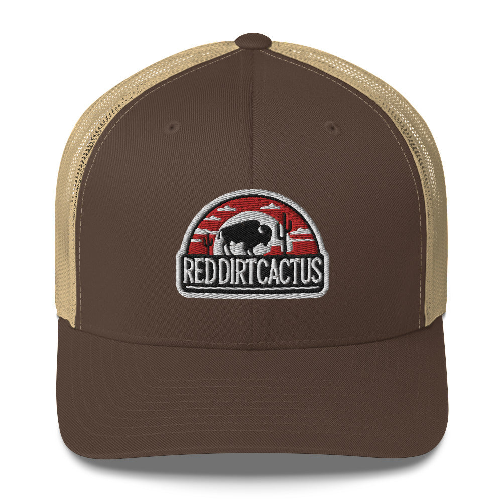 RedDirtCactus Casual Trucker Cap