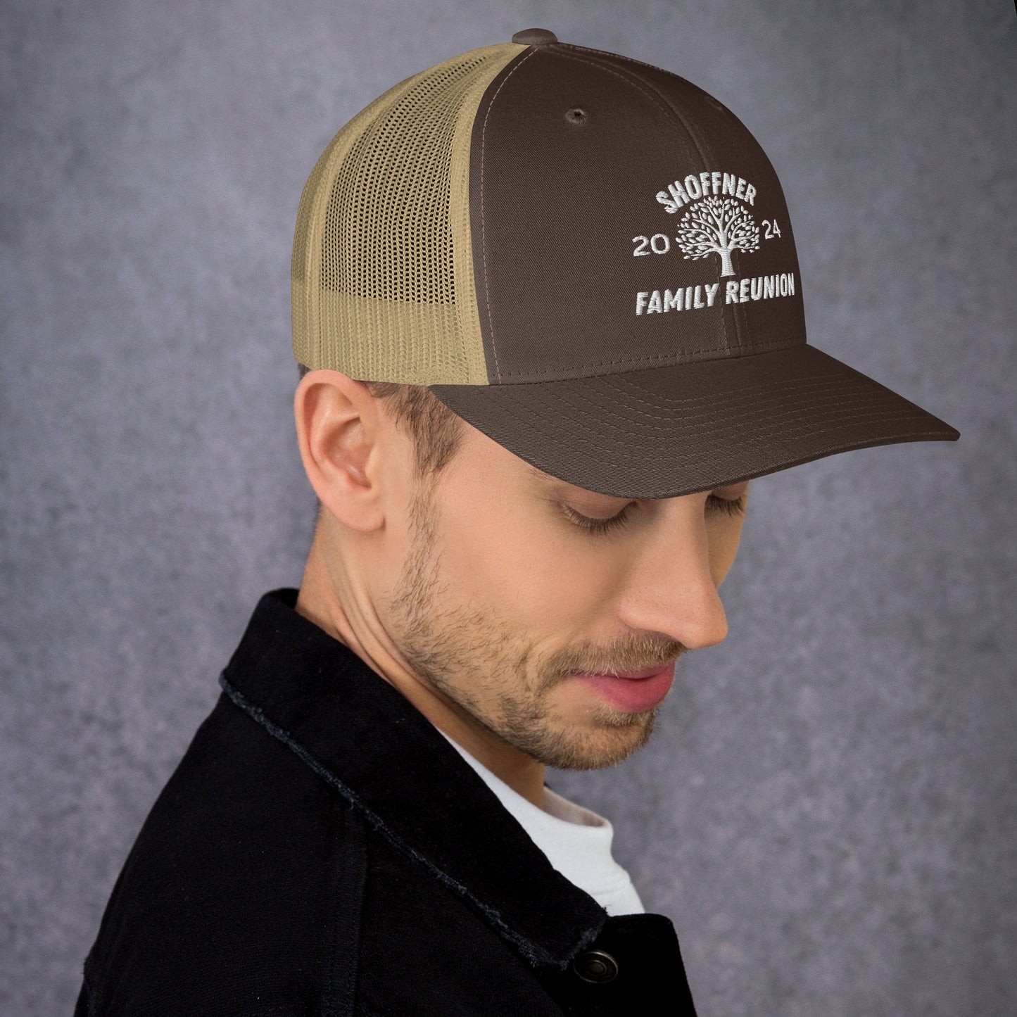 Custom family reunion Trucker Cap