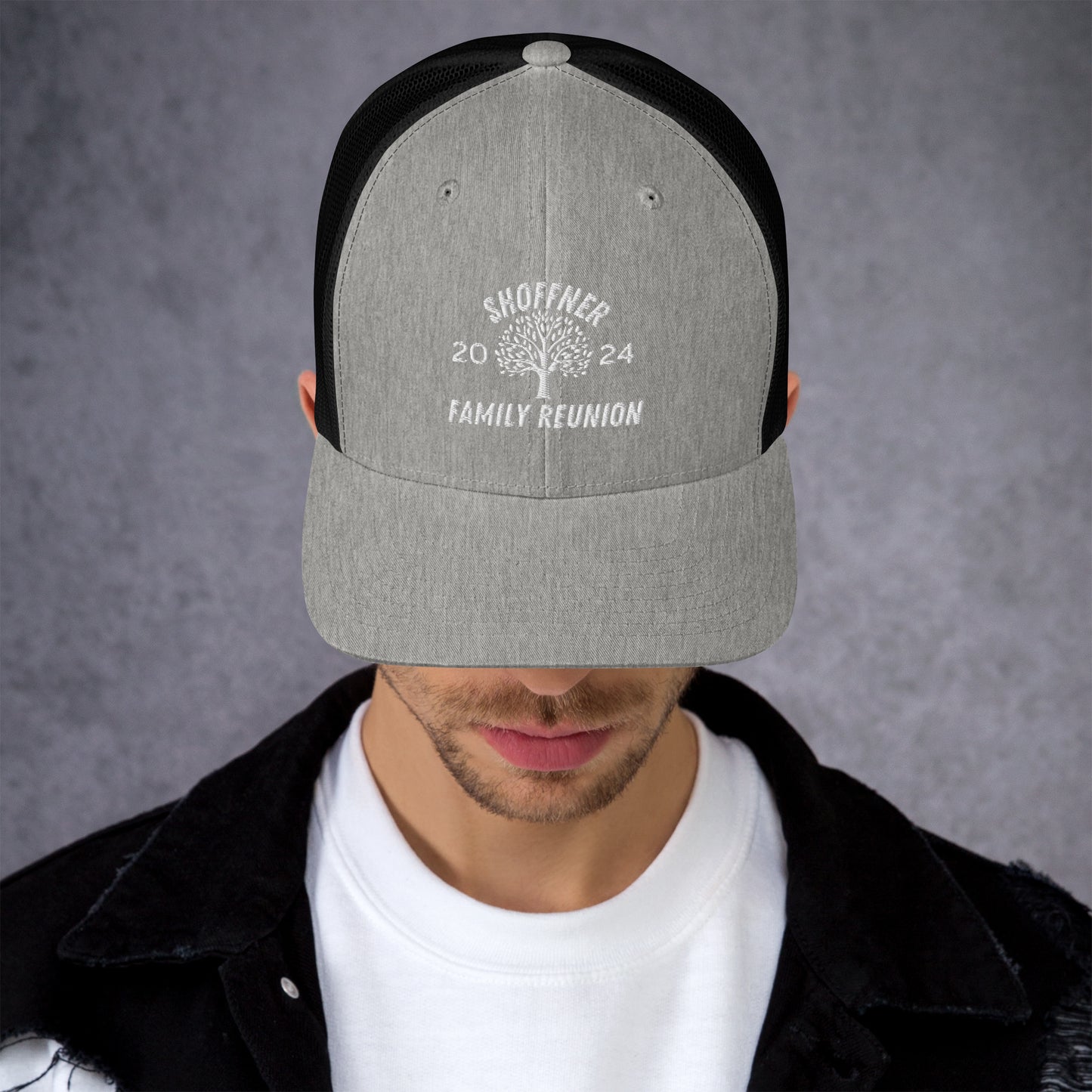 Custom family reunion Trucker Cap