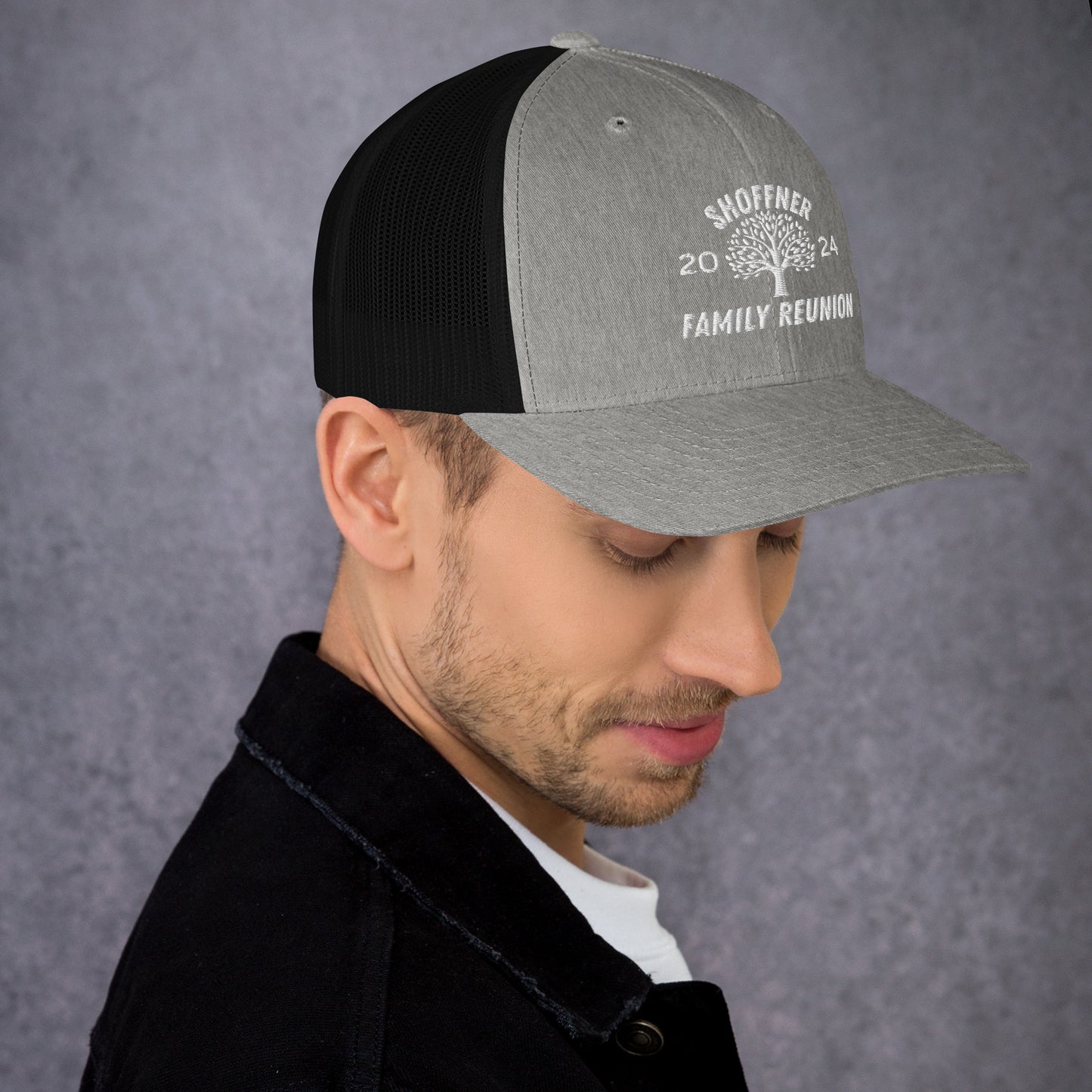 Custom family reunion Trucker Cap