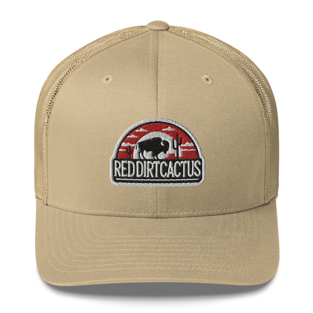 RedDirtCactus Casual Trucker Cap