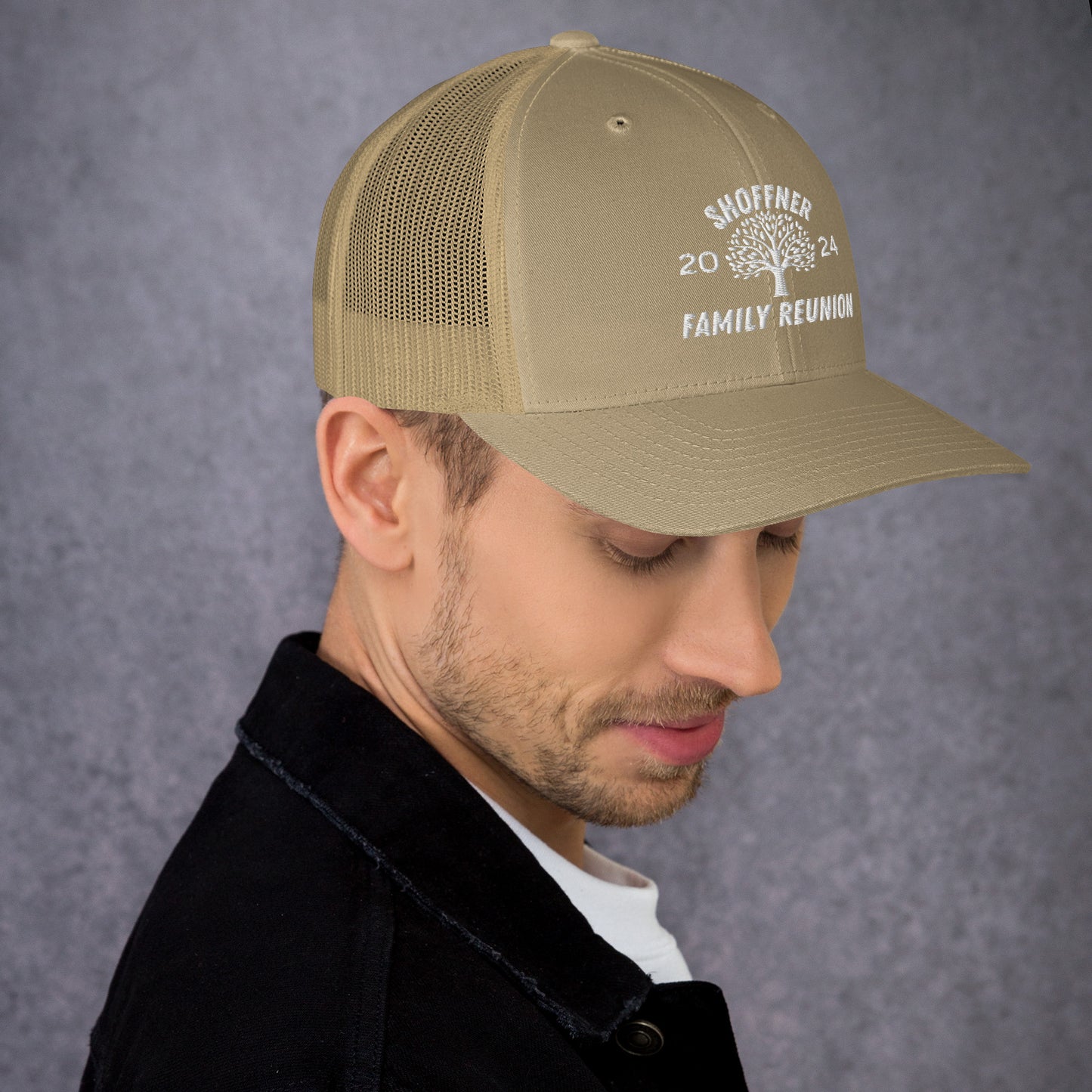 Custom family reunion Trucker Cap