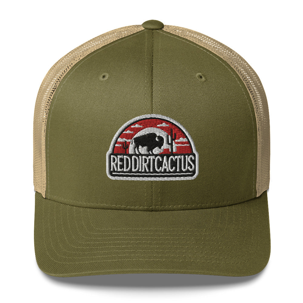 RedDirtCactus Casual Trucker Cap