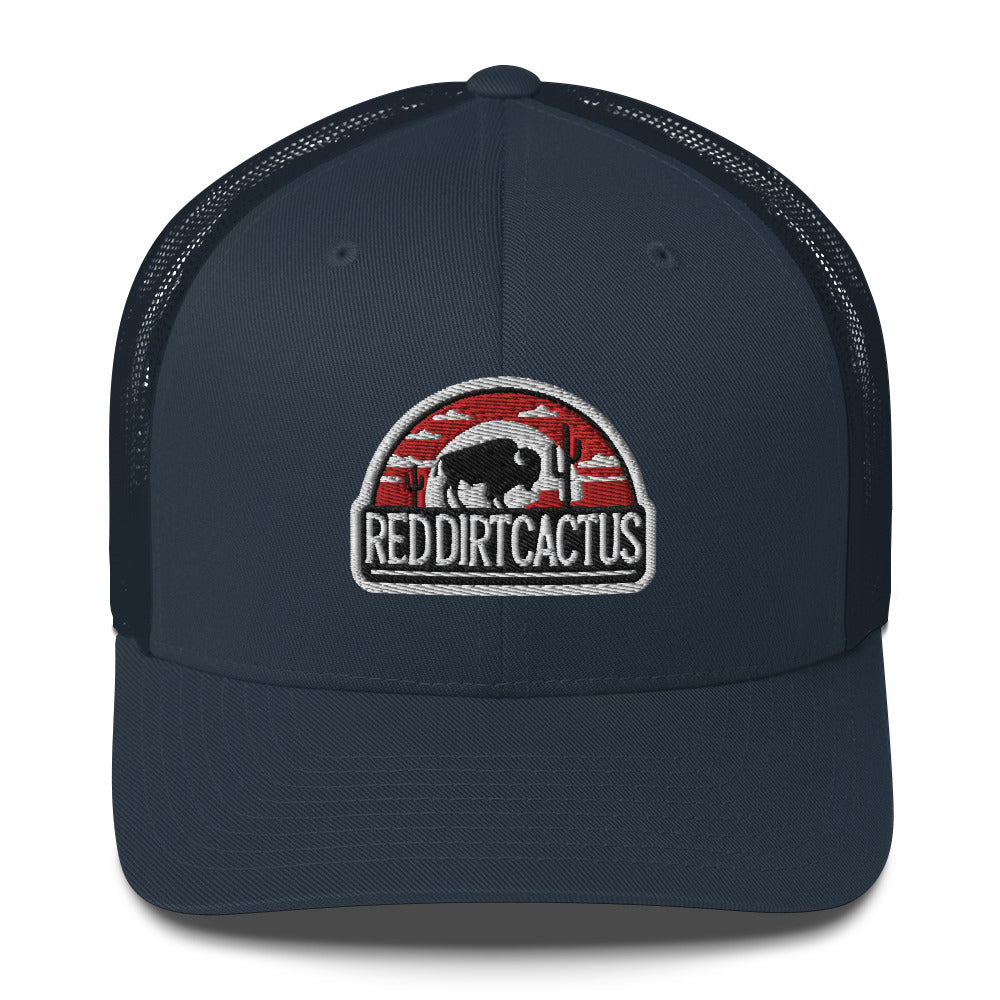 RedDirtCactus Casual Trucker Cap