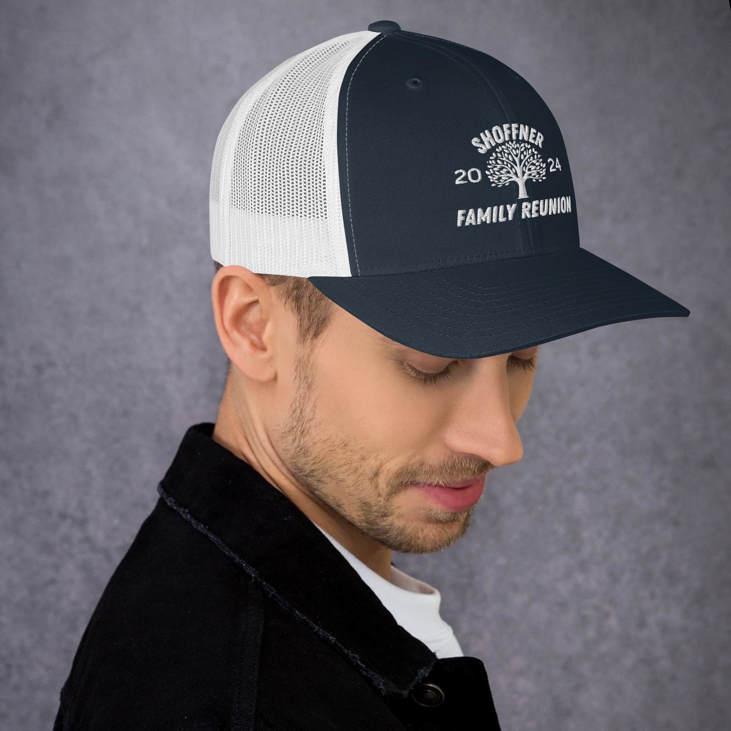 Custom family reunion Trucker Cap