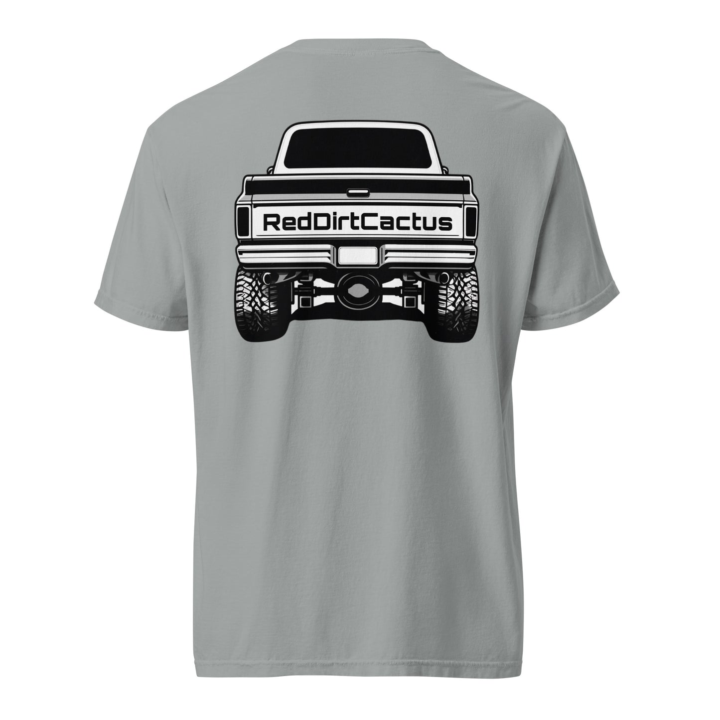 RedDirtCactus Square Body garment-dyed heavyweight t-shirt