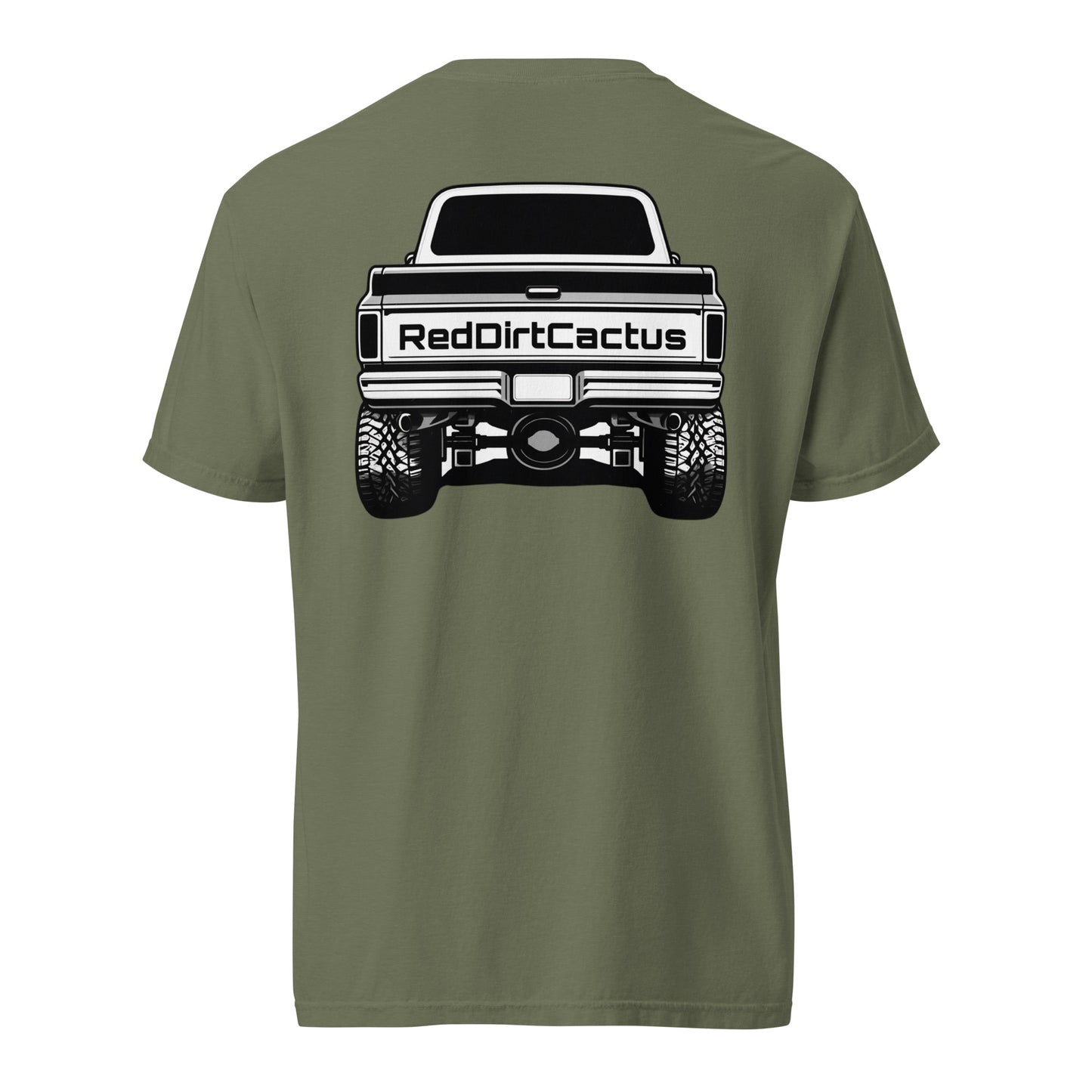 RedDirtCactus Square Body garment-dyed heavyweight t-shirt