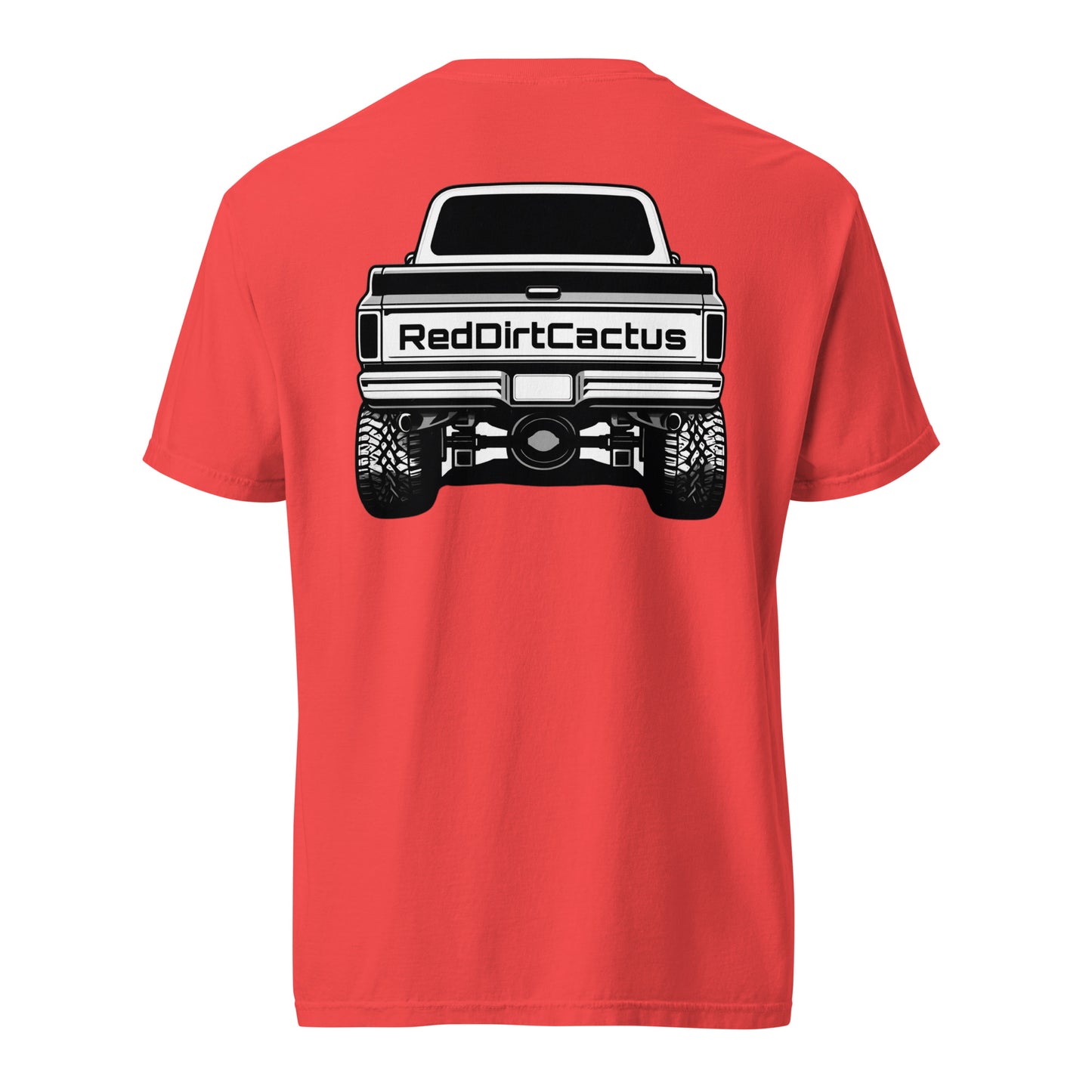 RedDirtCactus Square Body garment-dyed heavyweight t-shirt