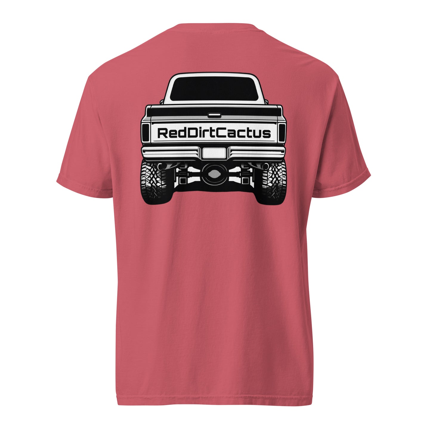 RedDirtCactus Square Body garment-dyed heavyweight t-shirt